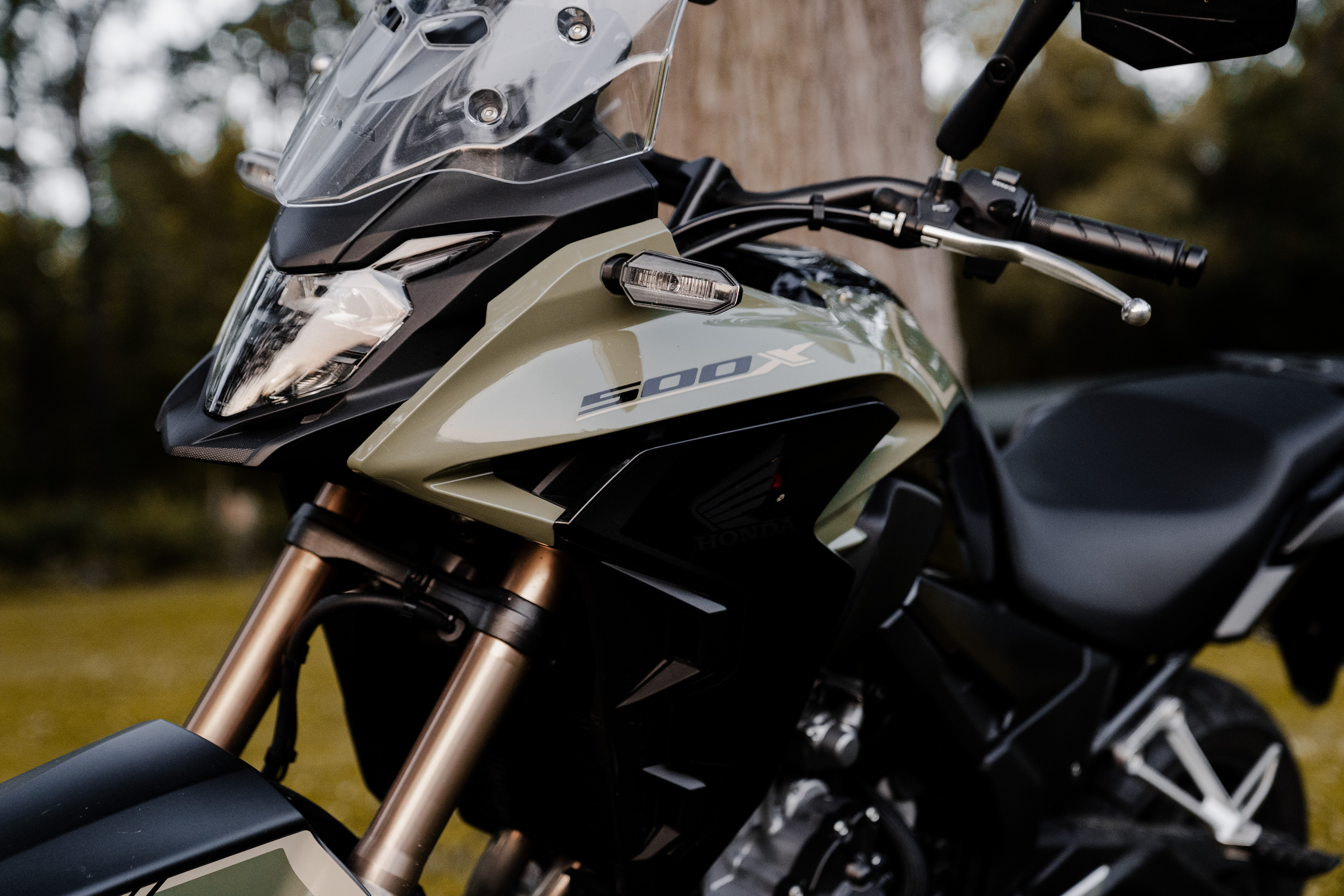 Close Up of Cb500X Close Up of Cb500X