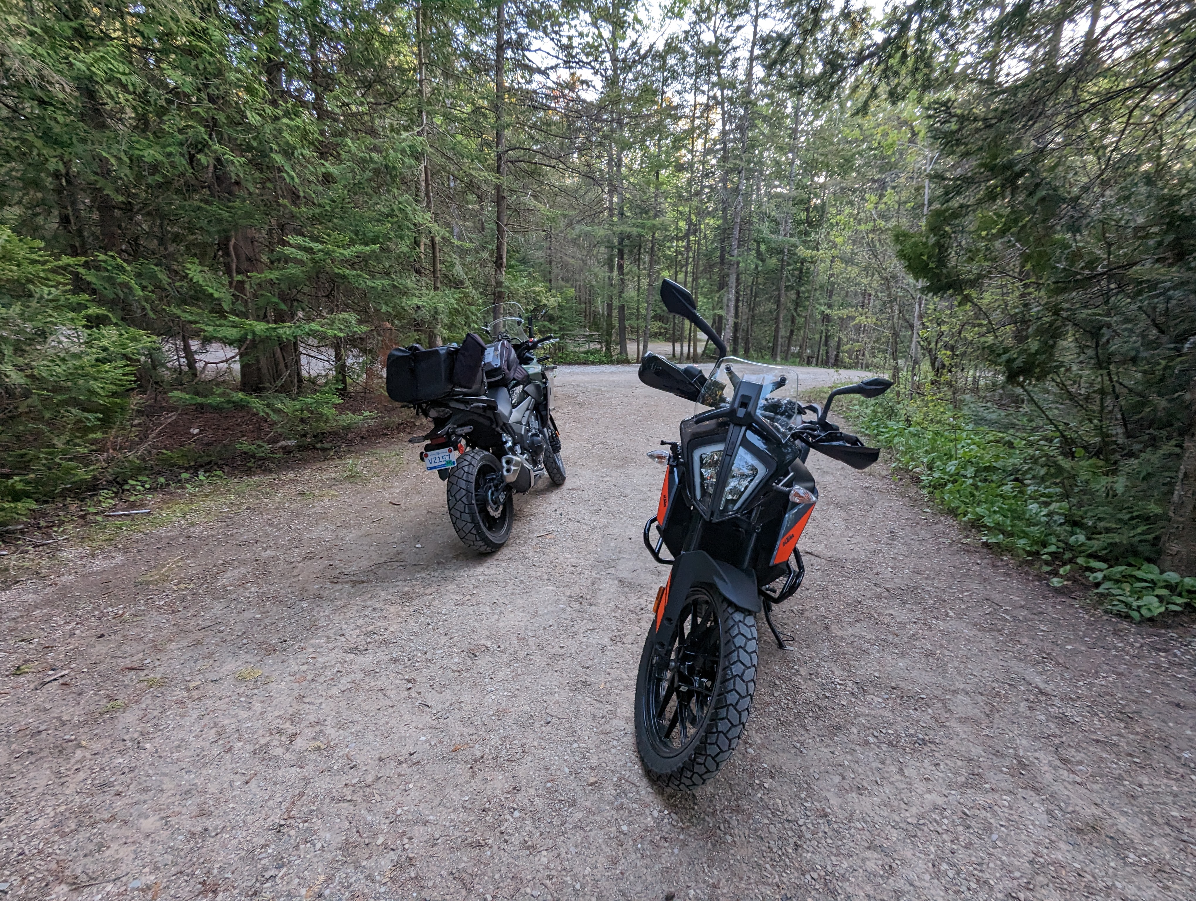 Motorcycles Campsite Motorcycles Campsite
